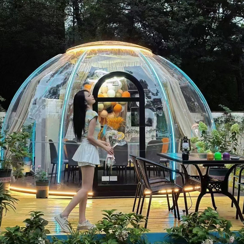 Dome Tent Bubble Room Prefab နေအိမ်များ